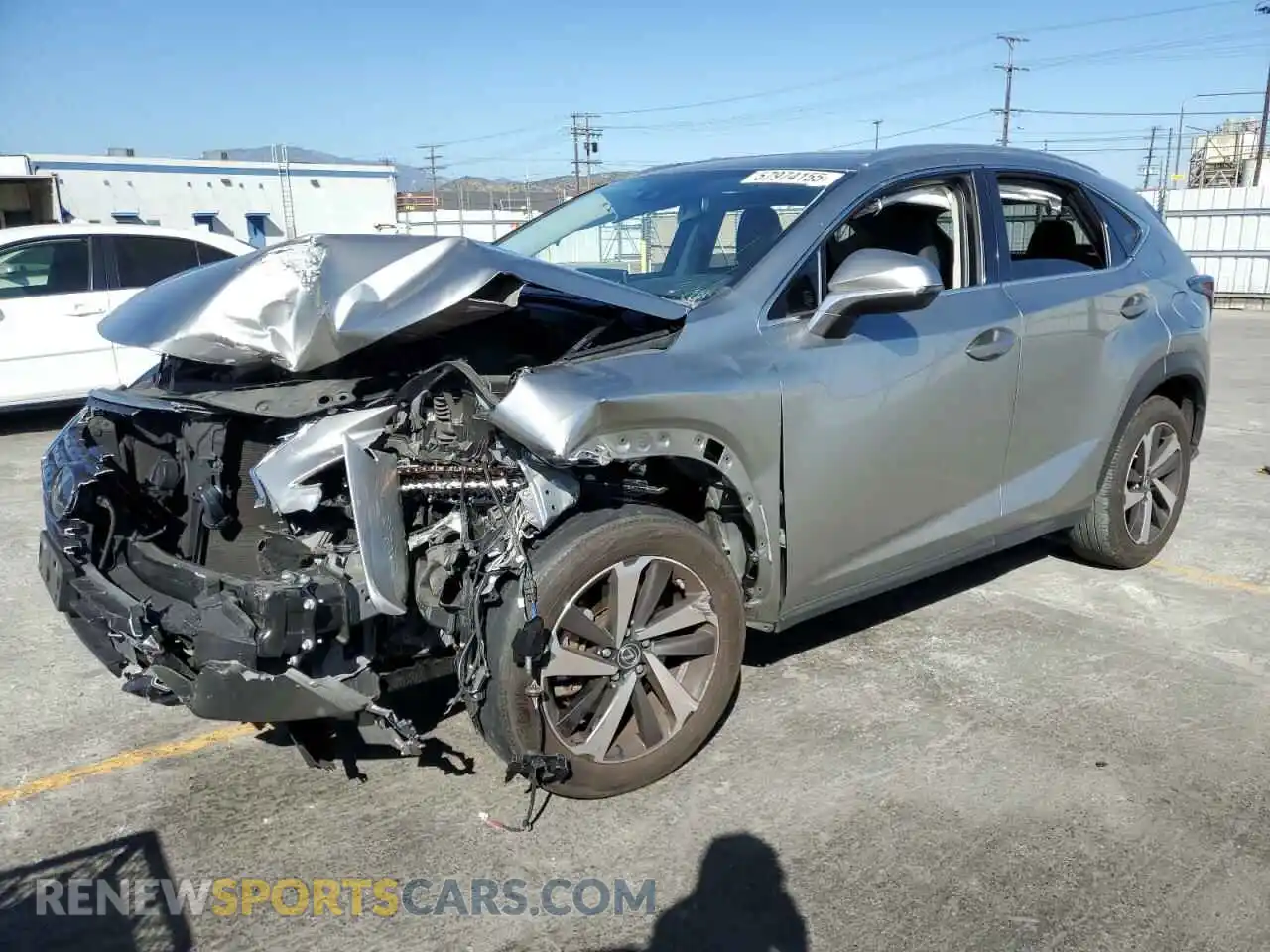 1 Photograph of a damaged car JTJGARBZ7M2191564 LEXUS NX 2021