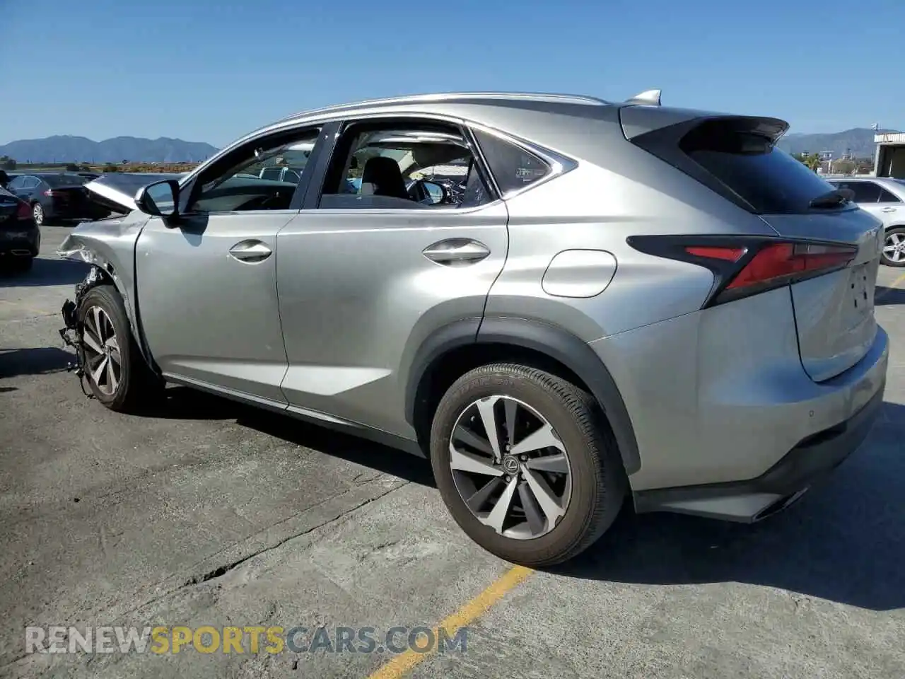 2 Photograph of a damaged car JTJGARBZ7M2191564 LEXUS NX 2021