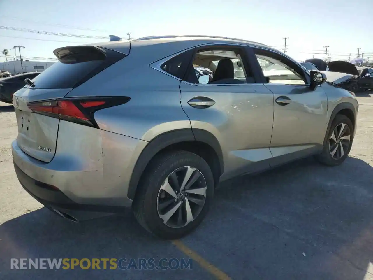 3 Photograph of a damaged car JTJGARBZ7M2191564 LEXUS NX 2021