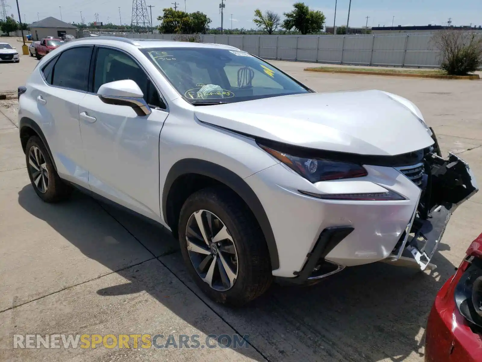 1 Фотография поврежденного автомобиля JTJGARBZ7M5021820 LEXUS NX 2021