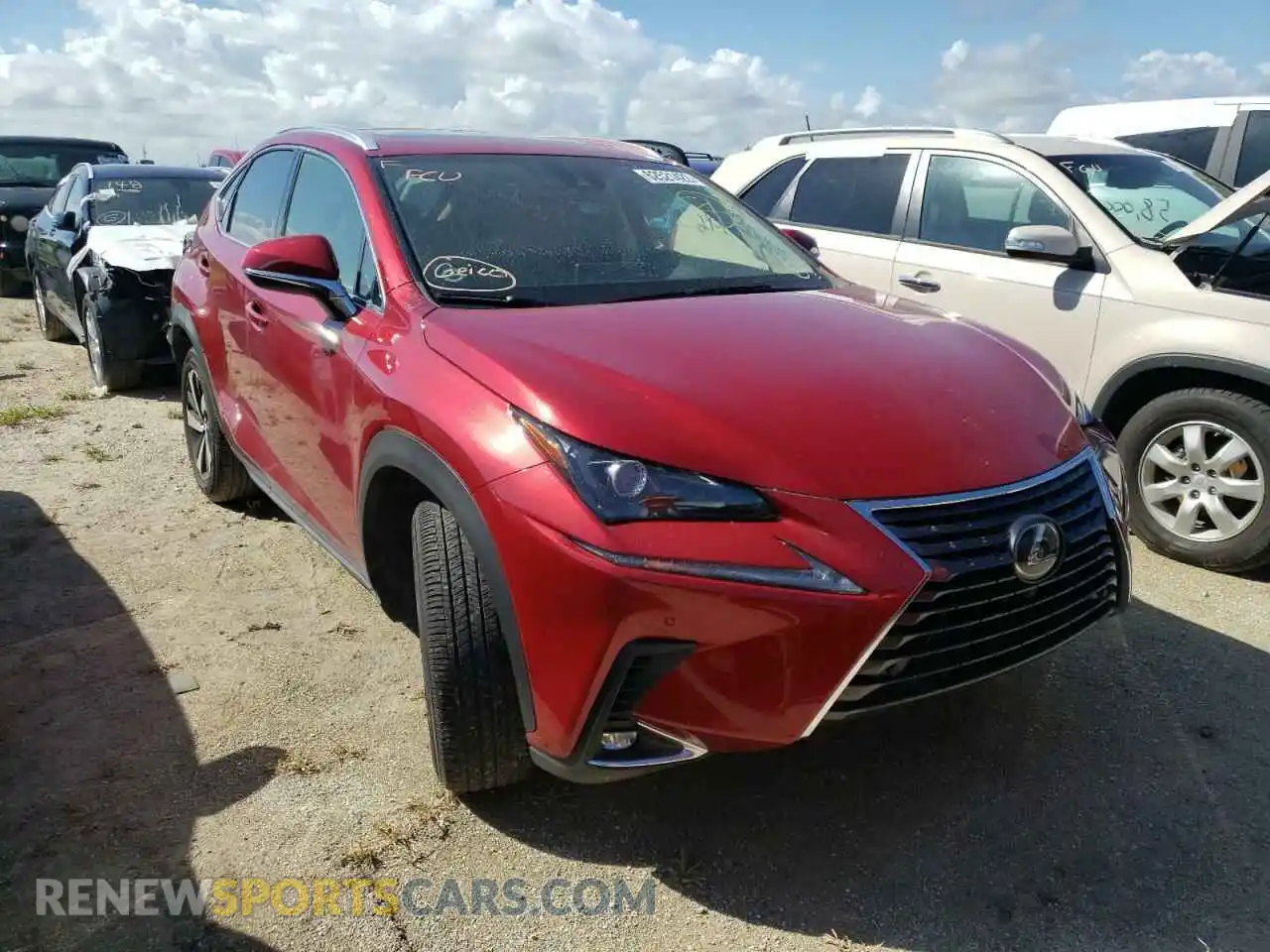 1 fotografías del automóvil dañado JTJGARBZ7M5027875 LEXUS NX 2021