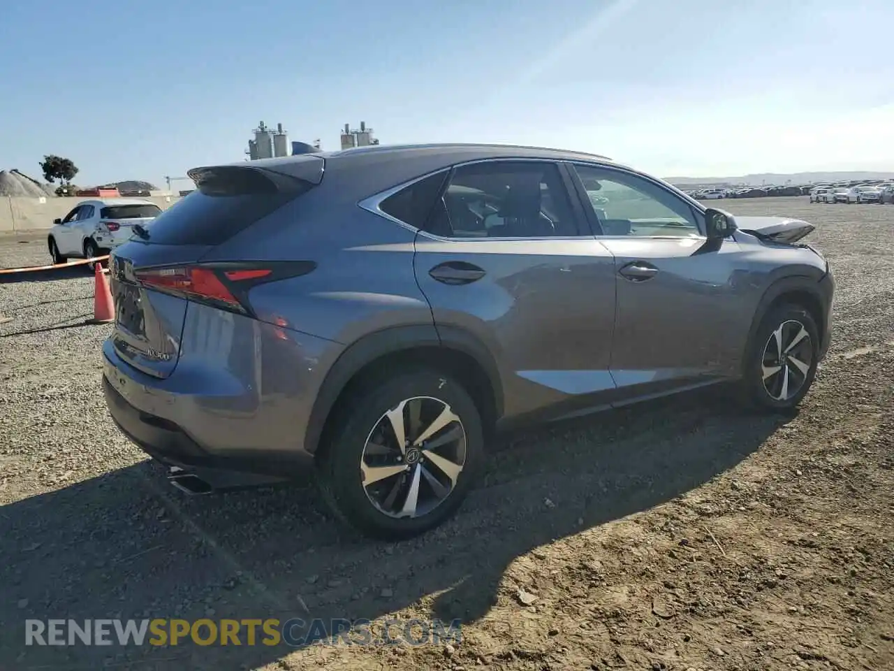 3 fotografías del automóvil dañado JTJGARBZ8M2185191 LEXUS NX 2021