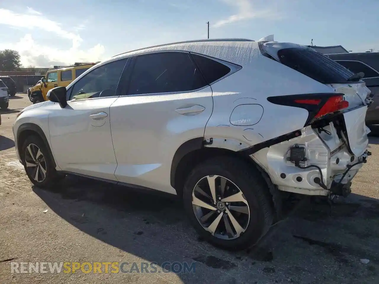 2 Photograph of a damaged car JTJGARBZ9M5020989 LEXUS NX 2021