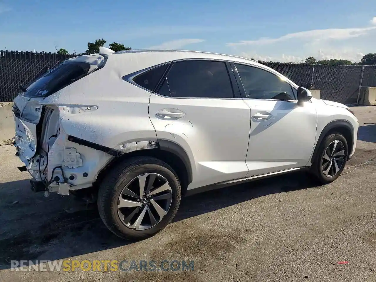 3 Photograph of a damaged car JTJGARBZ9M5020989 LEXUS NX 2021