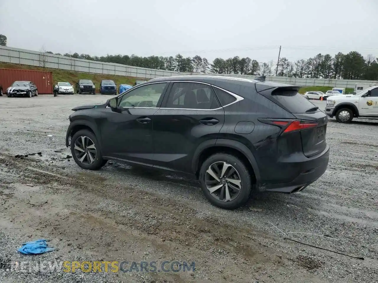 2 Photograph of a damaged car JTJGARBZXM2178422 LEXUS NX 2021