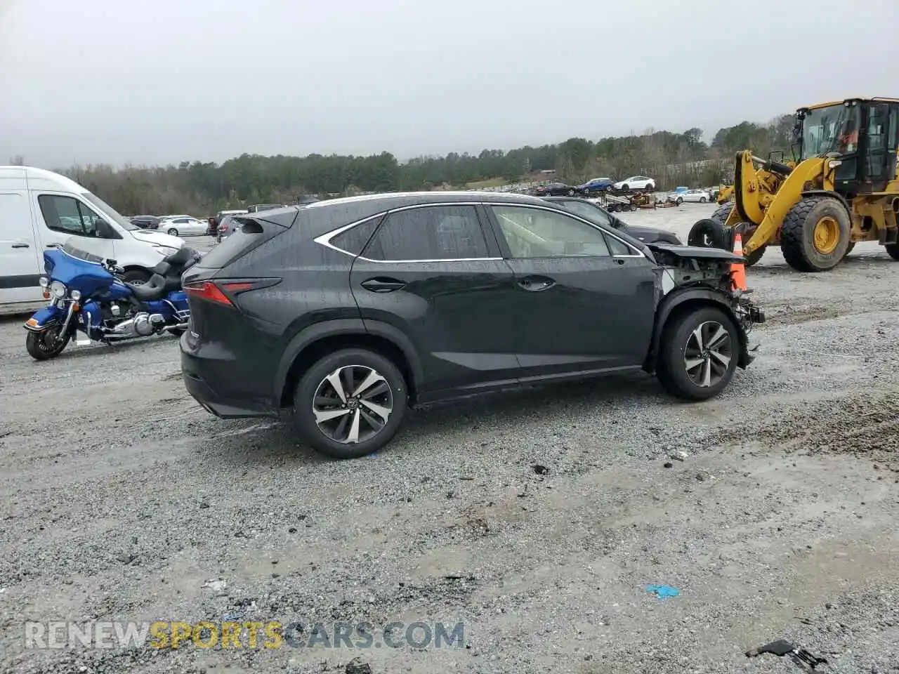 3 Photograph of a damaged car JTJGARBZXM2178422 LEXUS NX 2021
