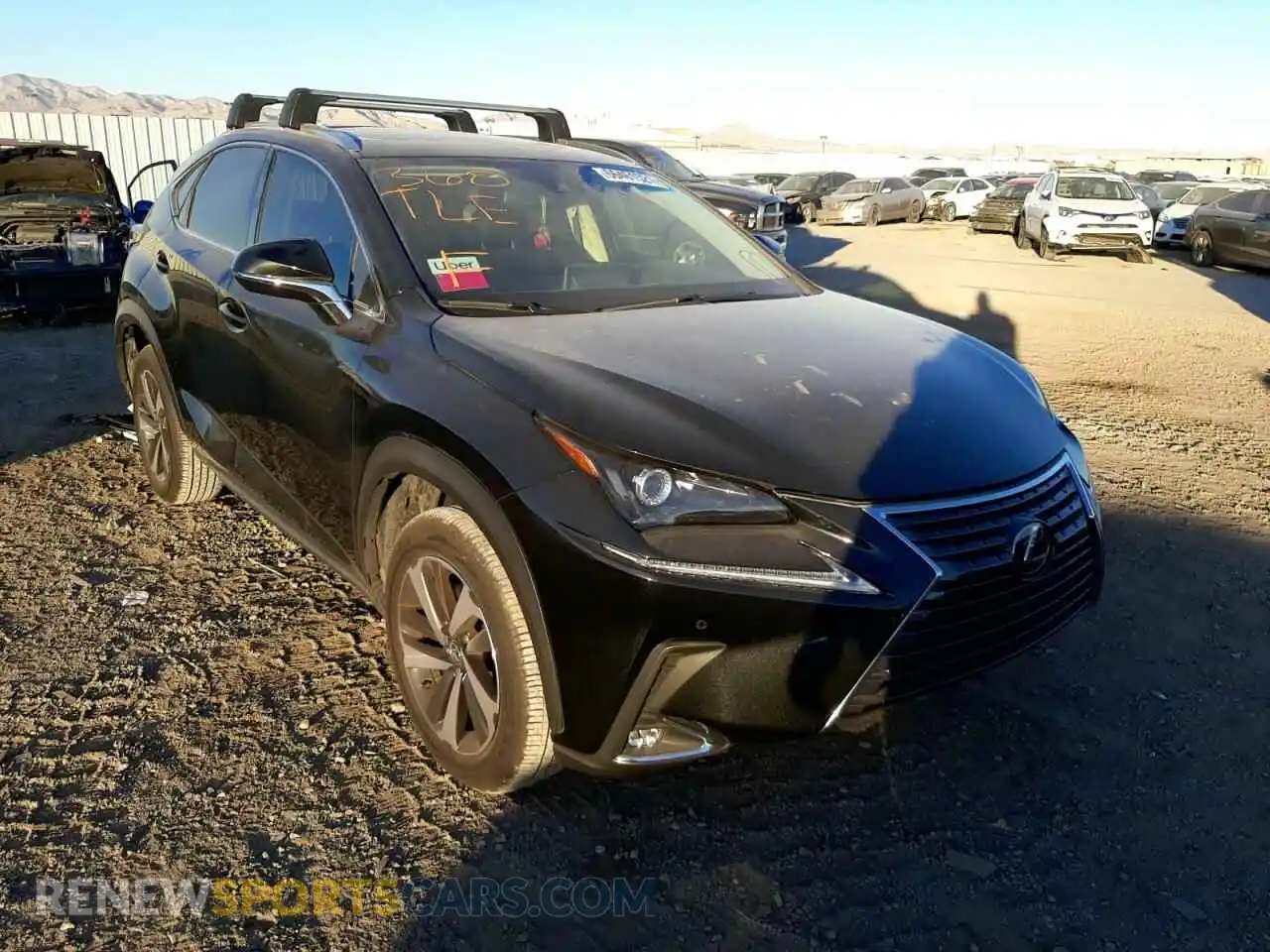 1 Photograph of a damaged car JTJGARBZXM2188903 LEXUS NX 2021