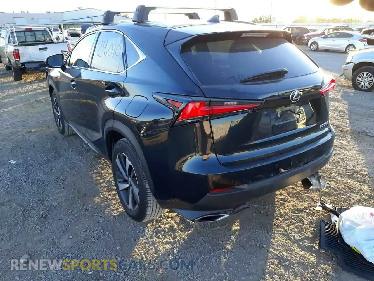 3 Photograph of a damaged car JTJGARBZXM2188903 LEXUS NX 2021