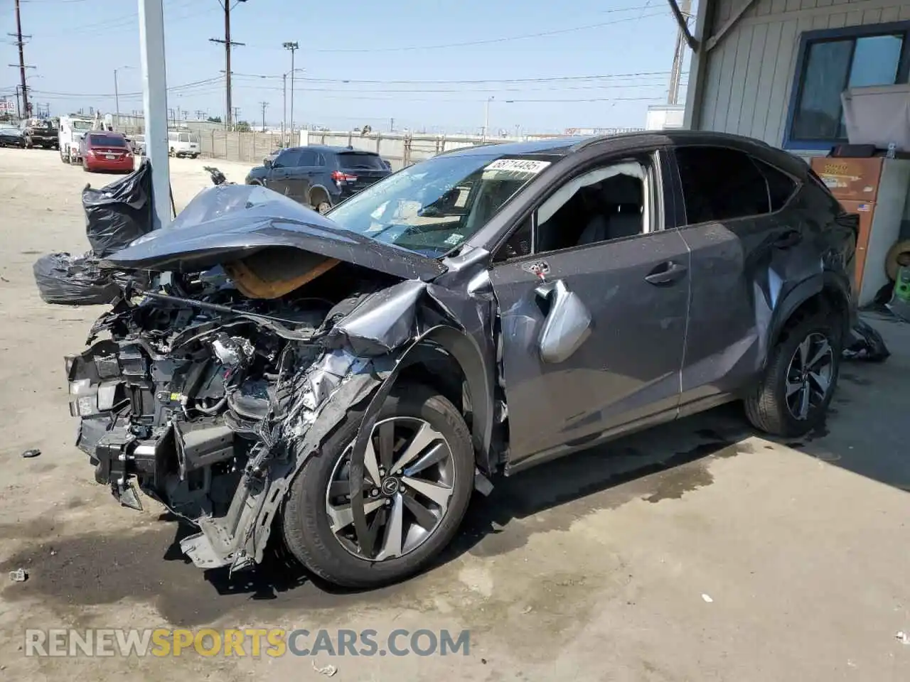 1 Photograph of a damaged car JTJGARBZXM2193552 LEXUS NX 2021