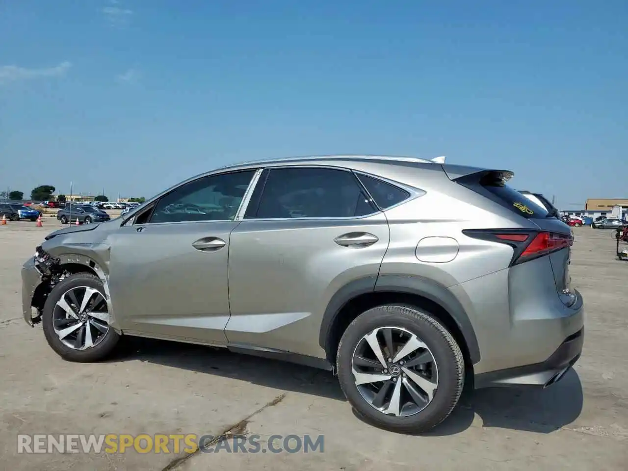 2 Photograph of a damaged car JTJGARBZXM5035484 LEXUS NX 2021