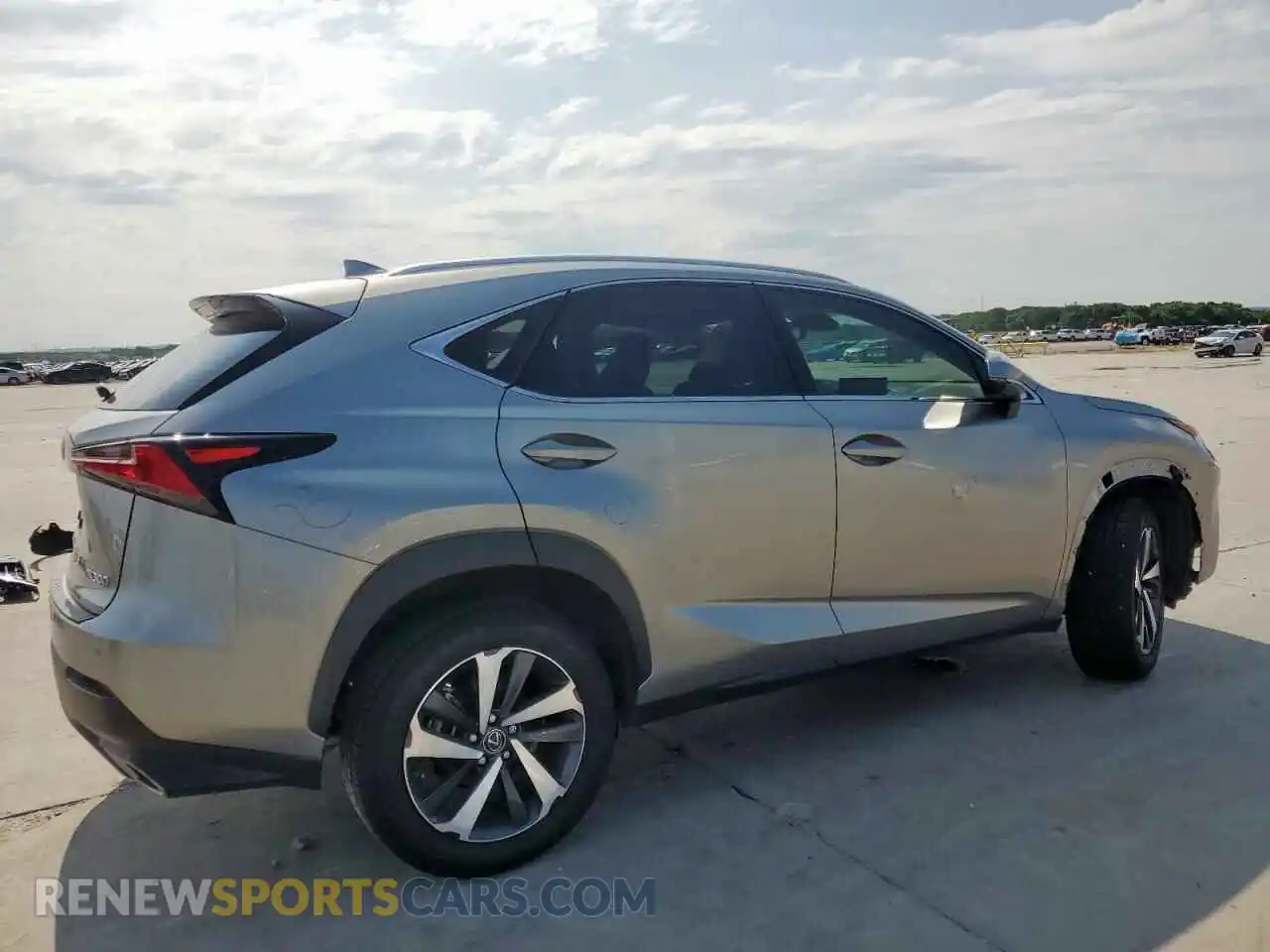3 Photograph of a damaged car JTJGARBZXM5035484 LEXUS NX 2021