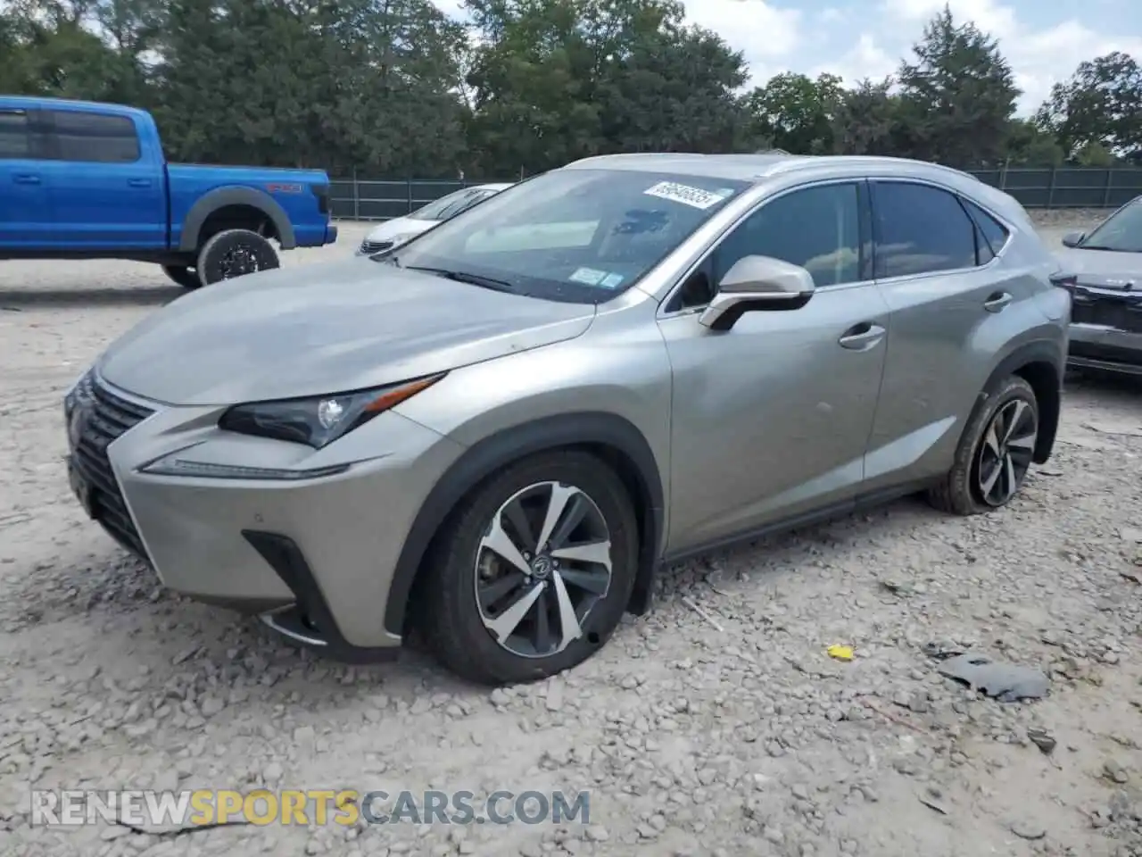 1 Photograph of a damaged car JTJGARDZ0M2241928 LEXUS NX 2021