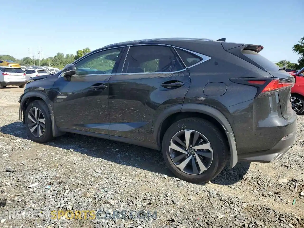 2 Фотография поврежденного автомобиля JTJGARDZ0M2257904 LEXUS NX 2021