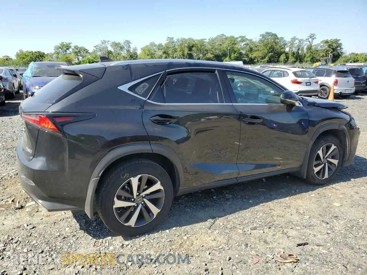 3 Фотография поврежденного автомобиля JTJGARDZ0M2257904 LEXUS NX 2021