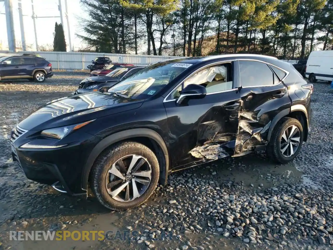 1 Photograph of a damaged car JTJGARDZ1M2260505 LEXUS NX 2021