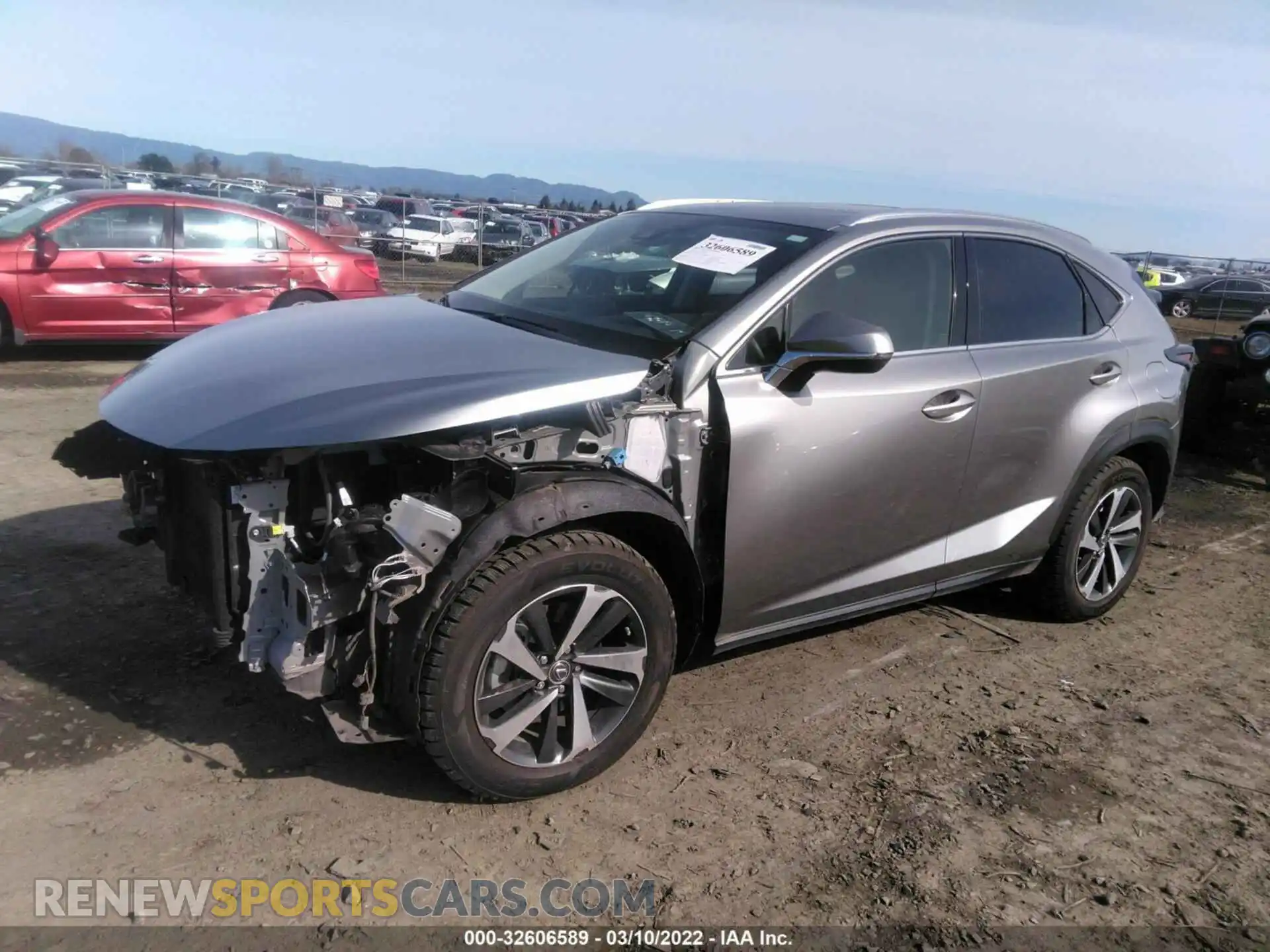 2 Photograph of a damaged car JTJGARDZ2M2243406 LEXUS NX 2021