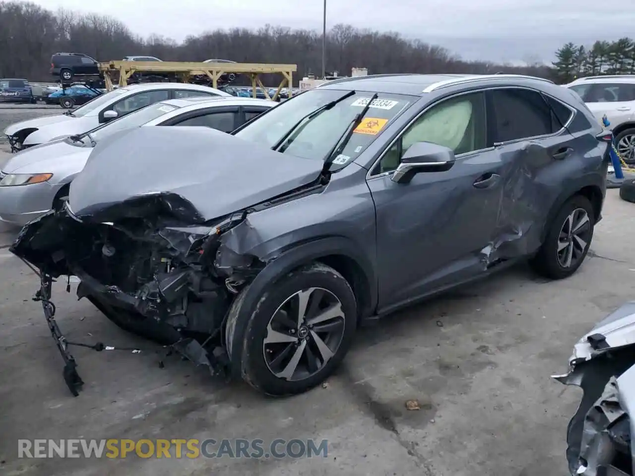 1 Photograph of a damaged car JTJGARDZ2M2247343 LEXUS NX 2021