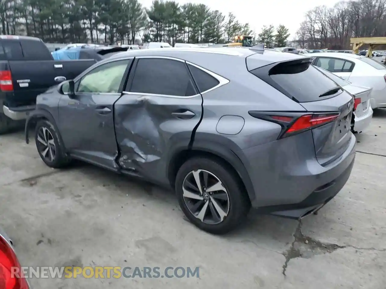 2 Photograph of a damaged car JTJGARDZ2M2247343 LEXUS NX 2021