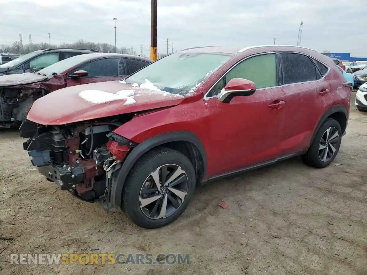 1 Photograph of a damaged car JTJGARDZ2M5027005 LEXUS NX 2021