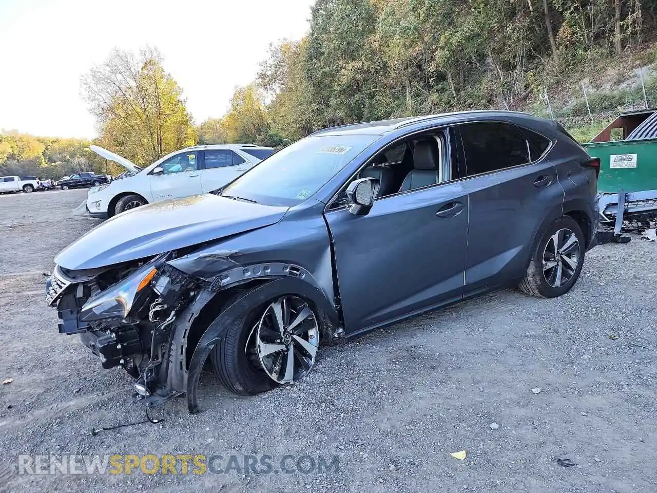 1 Фотография поврежденного автомобиля JTJGARDZ3M2241356 LEXUS NX 2021