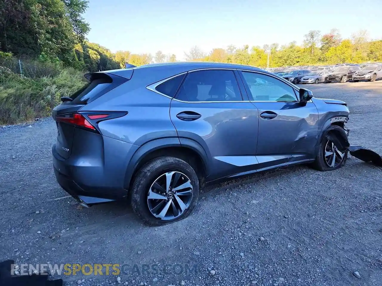 3 Фотография поврежденного автомобиля JTJGARDZ3M2241356 LEXUS NX 2021