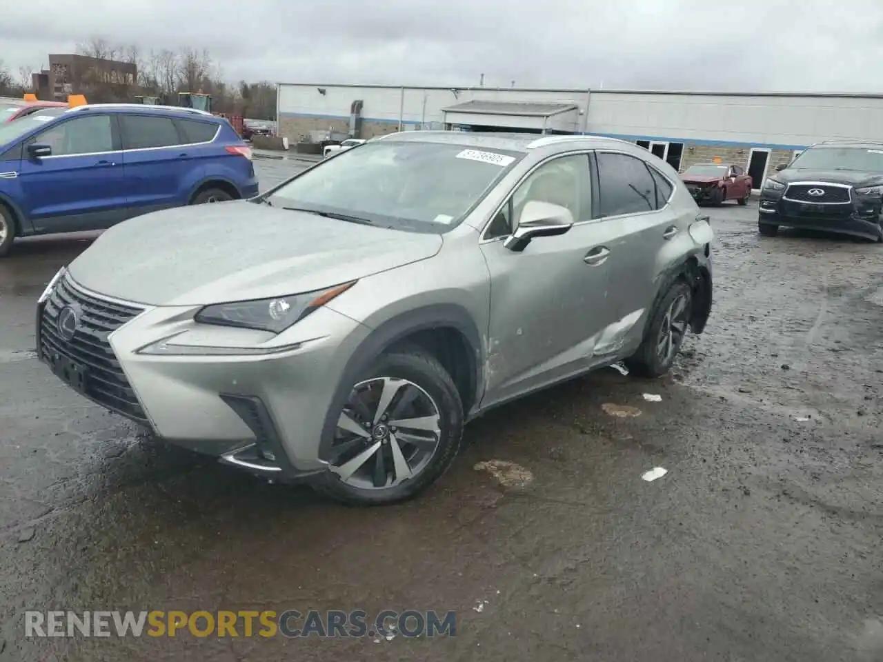1 Photograph of a damaged car JTJGARDZ4M2253676 LEXUS NX 2021