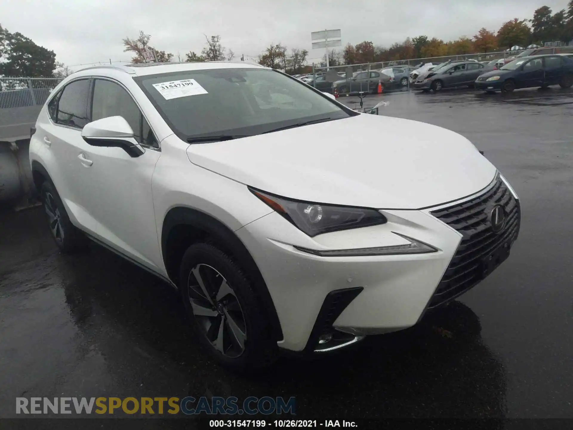1 Photograph of a damaged car JTJGARDZ4M5025787 LEXUS NX 2021