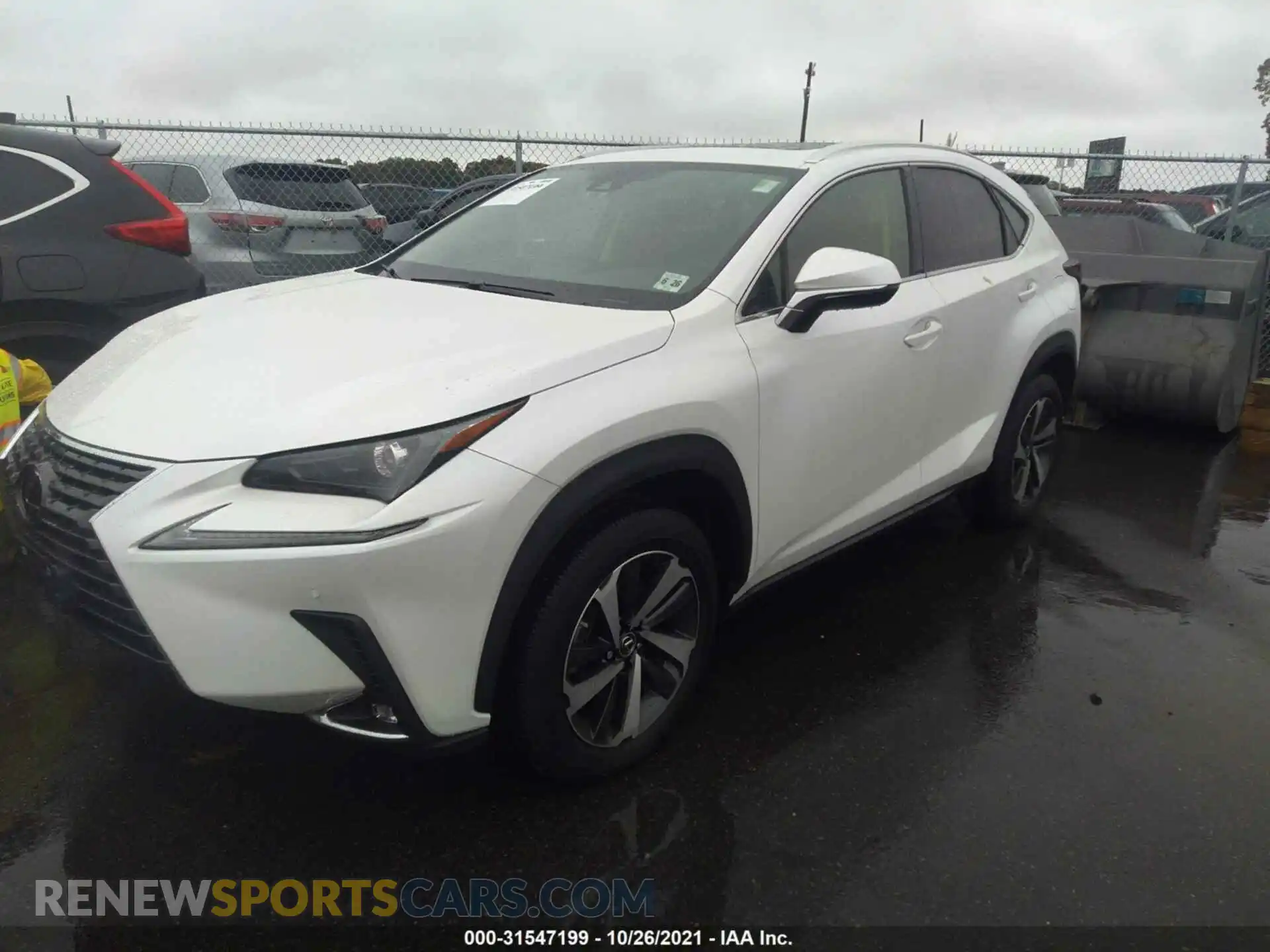 2 Photograph of a damaged car JTJGARDZ4M5025787 LEXUS NX 2021