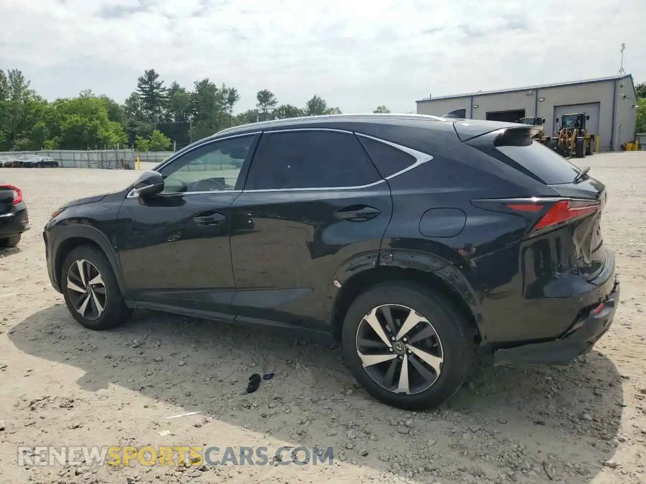 2 fotografías del automóvil dañado JTJGARDZ5M2259728 LEXUS NX 2021