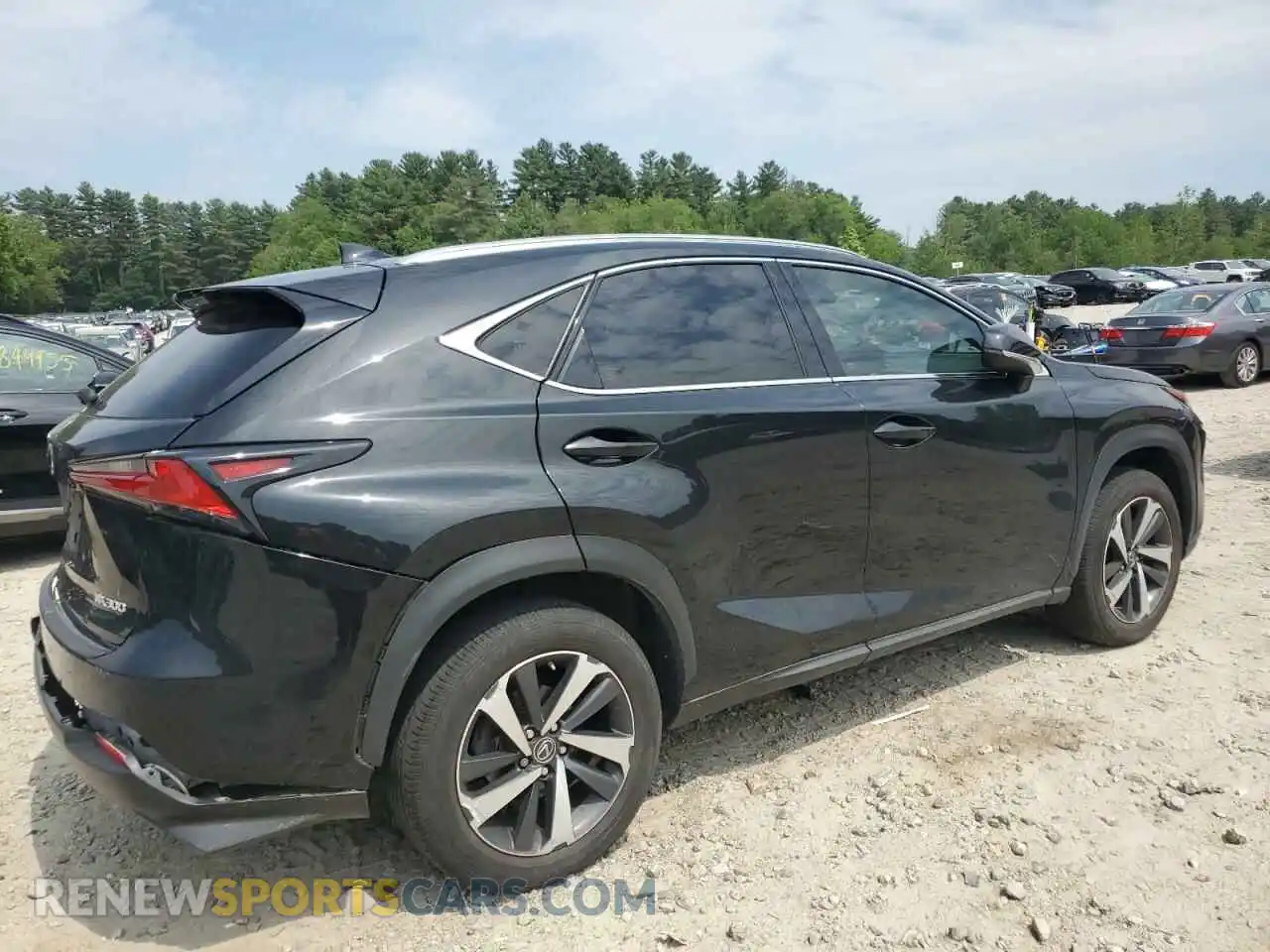3 fotografías del automóvil dañado JTJGARDZ5M2259728 LEXUS NX 2021