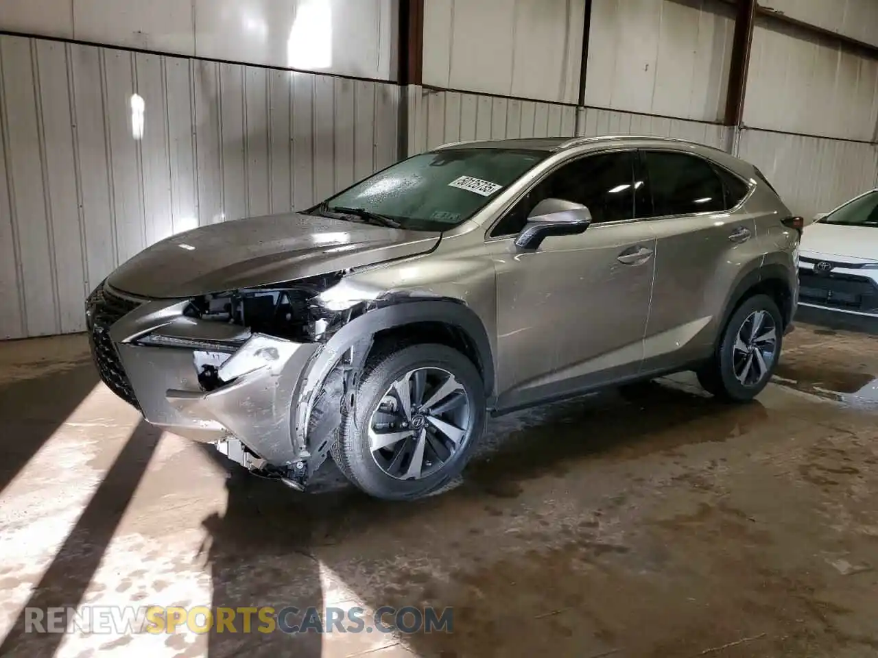 1 Photograph of a damaged car JTJGARDZ6M2245174 LEXUS NX 2021