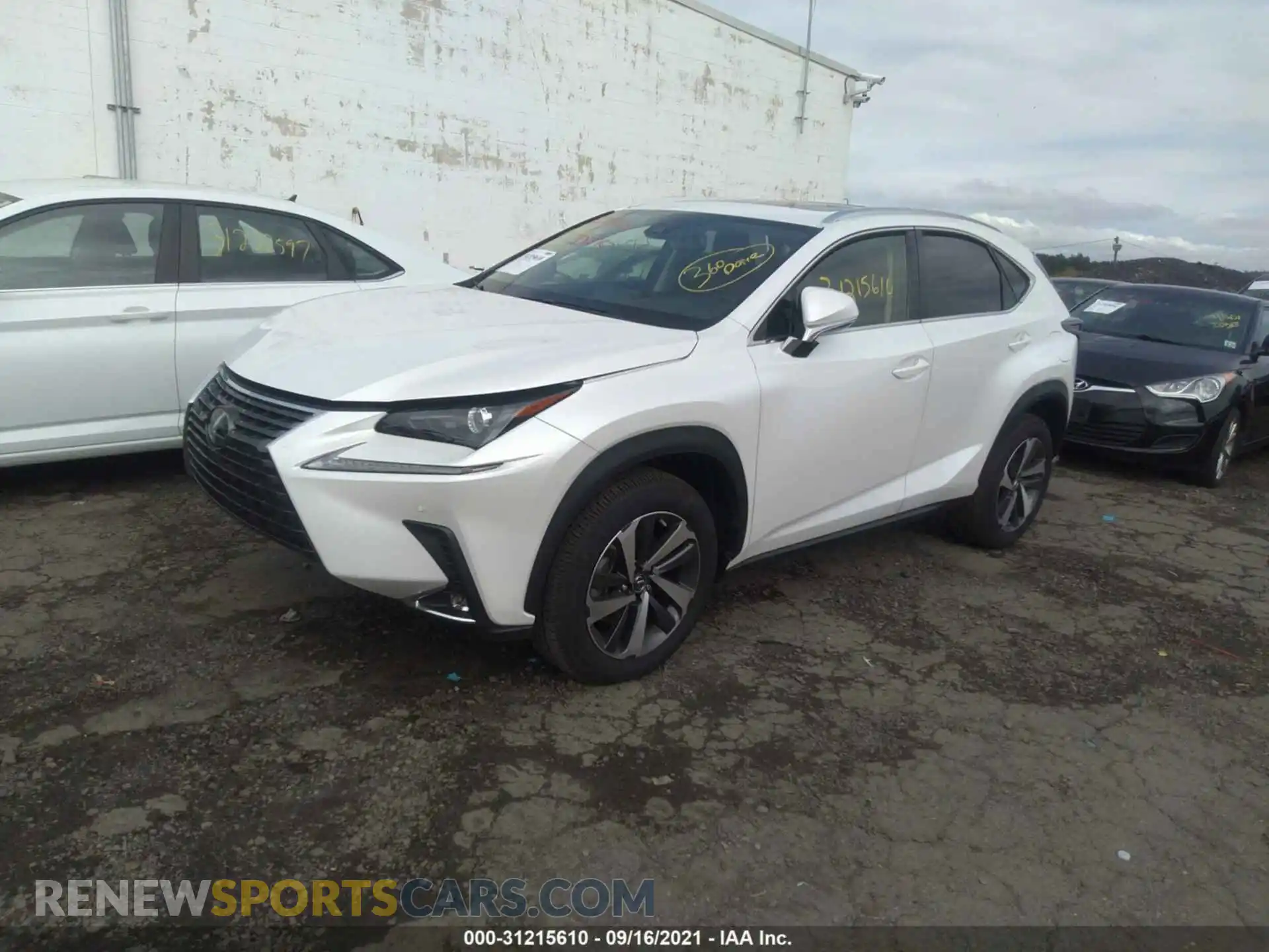 2 Photograph of a damaged car JTJGARDZ6M5021353 LEXUS NX 2021
