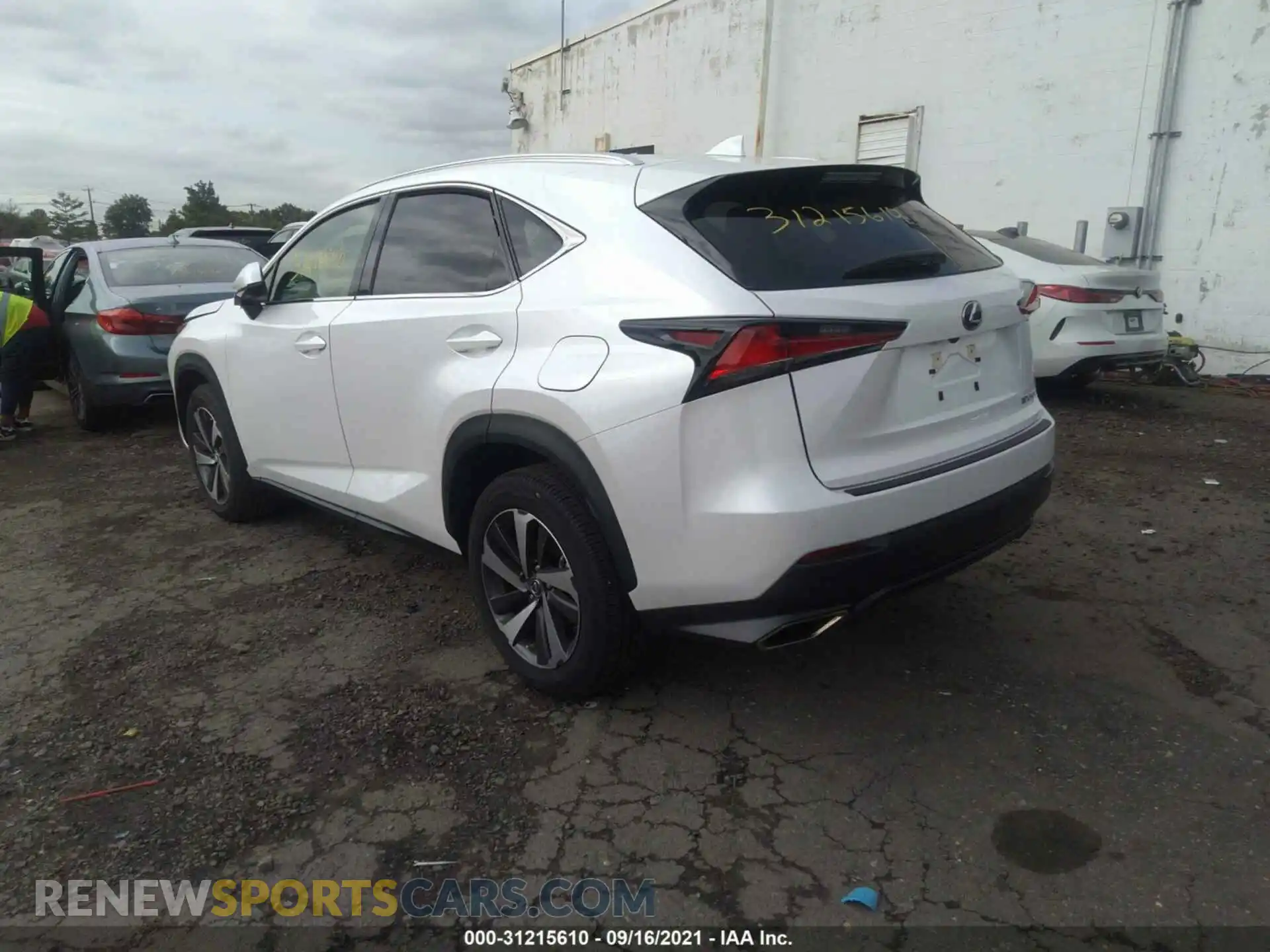 3 Photograph of a damaged car JTJGARDZ6M5021353 LEXUS NX 2021
