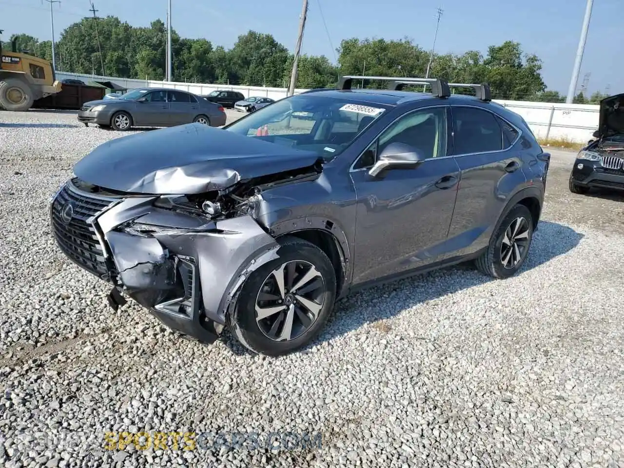 1 Photograph of a damaged car JTJGARDZ7M2239061 LEXUS NX 2021