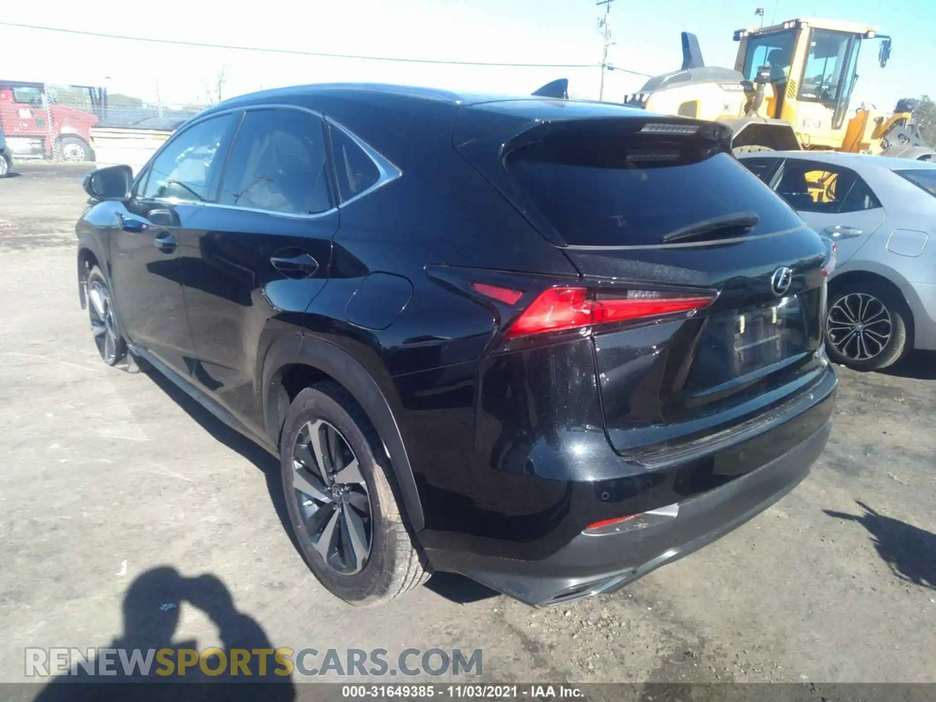 3 Photograph of a damaged car JTJGARDZ7M2246138 LEXUS NX 2021