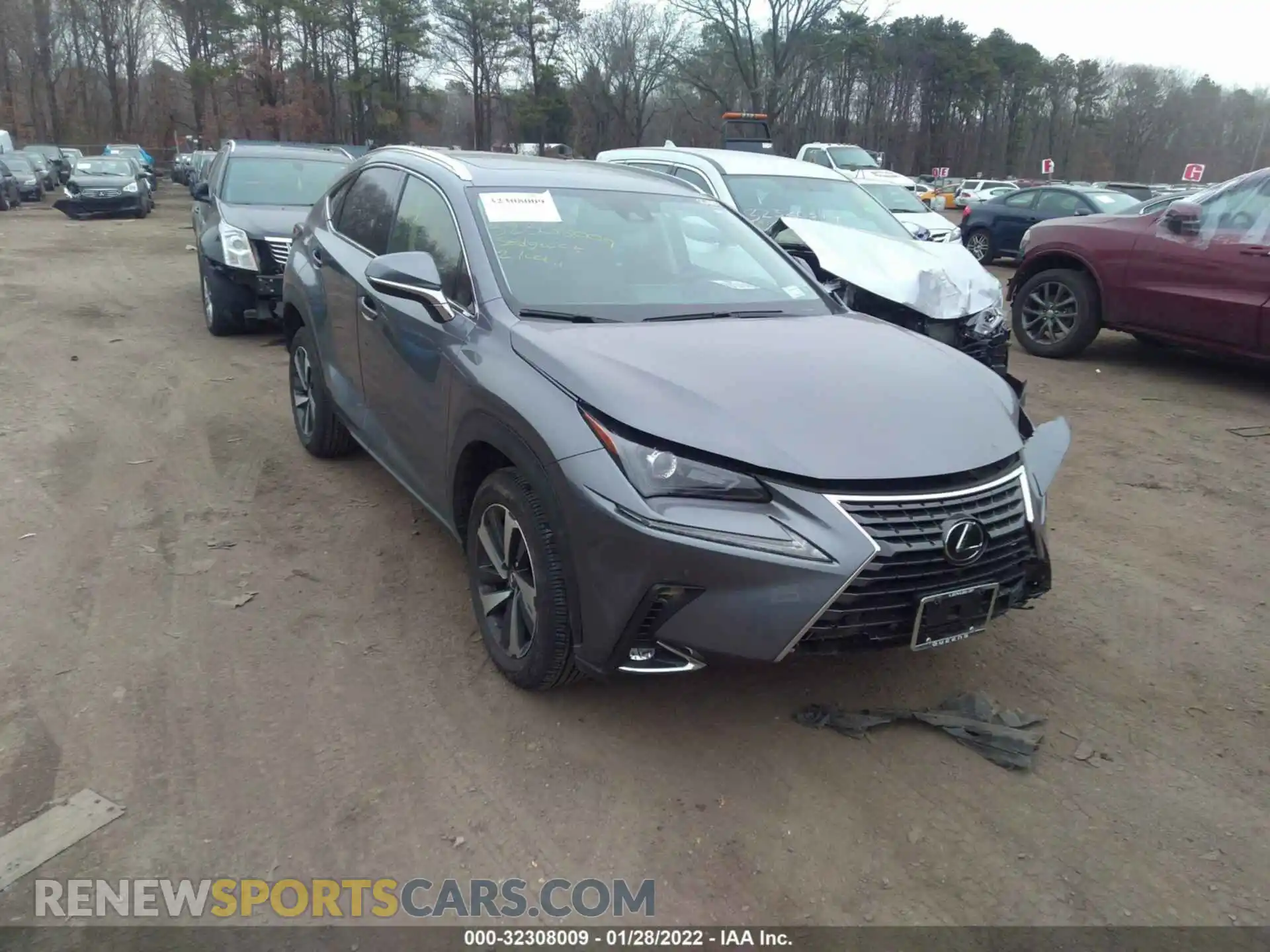 1 Photograph of a damaged car JTJGARDZXM2252242 LEXUS NX 2021