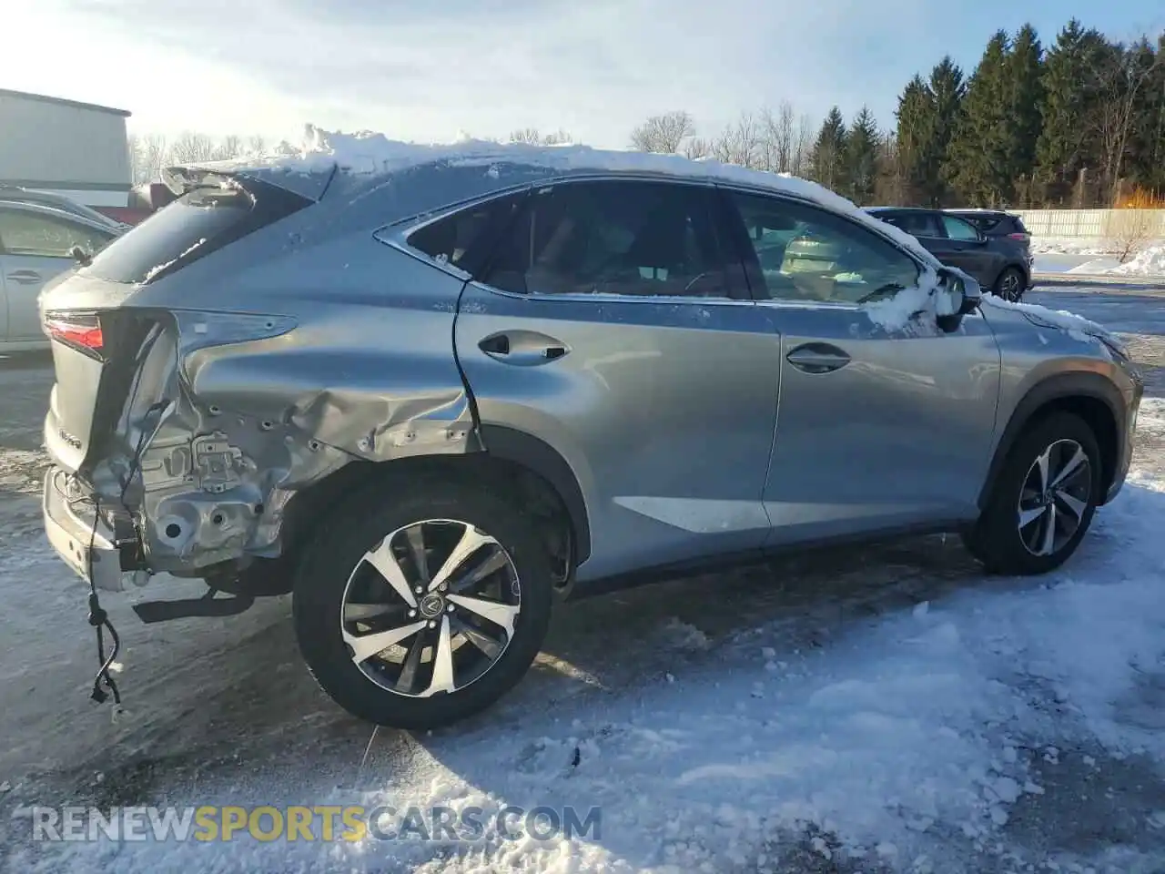 3 Photograph of a damaged car JTJGARDZXM2261958 LEXUS NX 2021