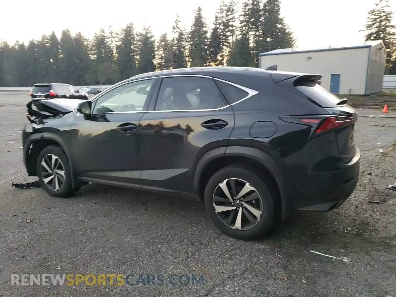 2 Photograph of a damaged car JTJGARDZXM5029648 LEXUS NX 2021