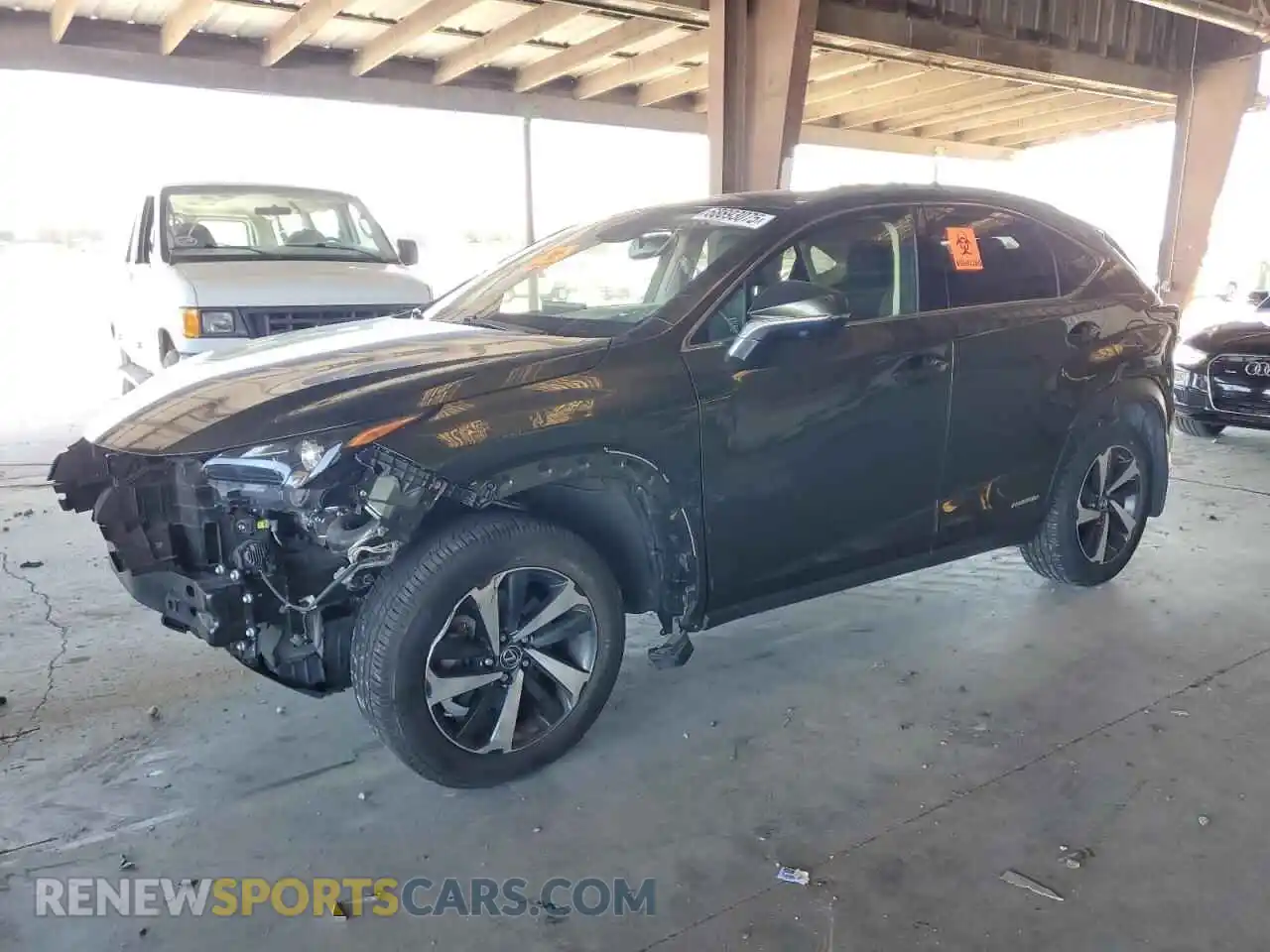1 Photograph of a damaged car JTJGJRDZ2M2152281 LEXUS NX 2021