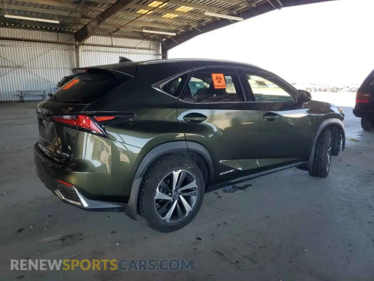 3 Photograph of a damaged car JTJGJRDZ2M2152281 LEXUS NX 2021