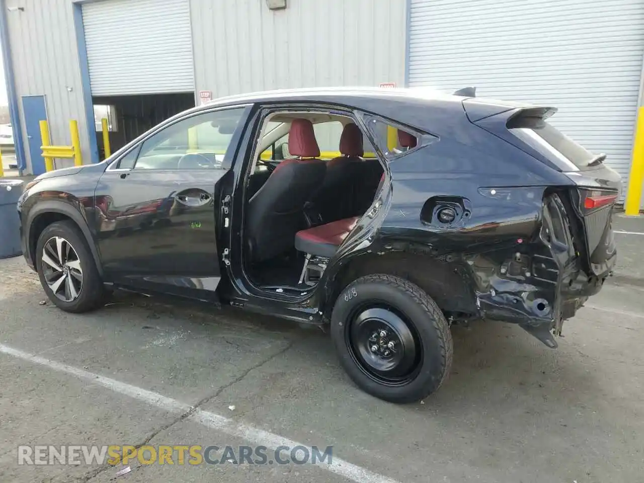 2 Photograph of a damaged car JTJGJRDZ2M2161823 LEXUS NX 2021