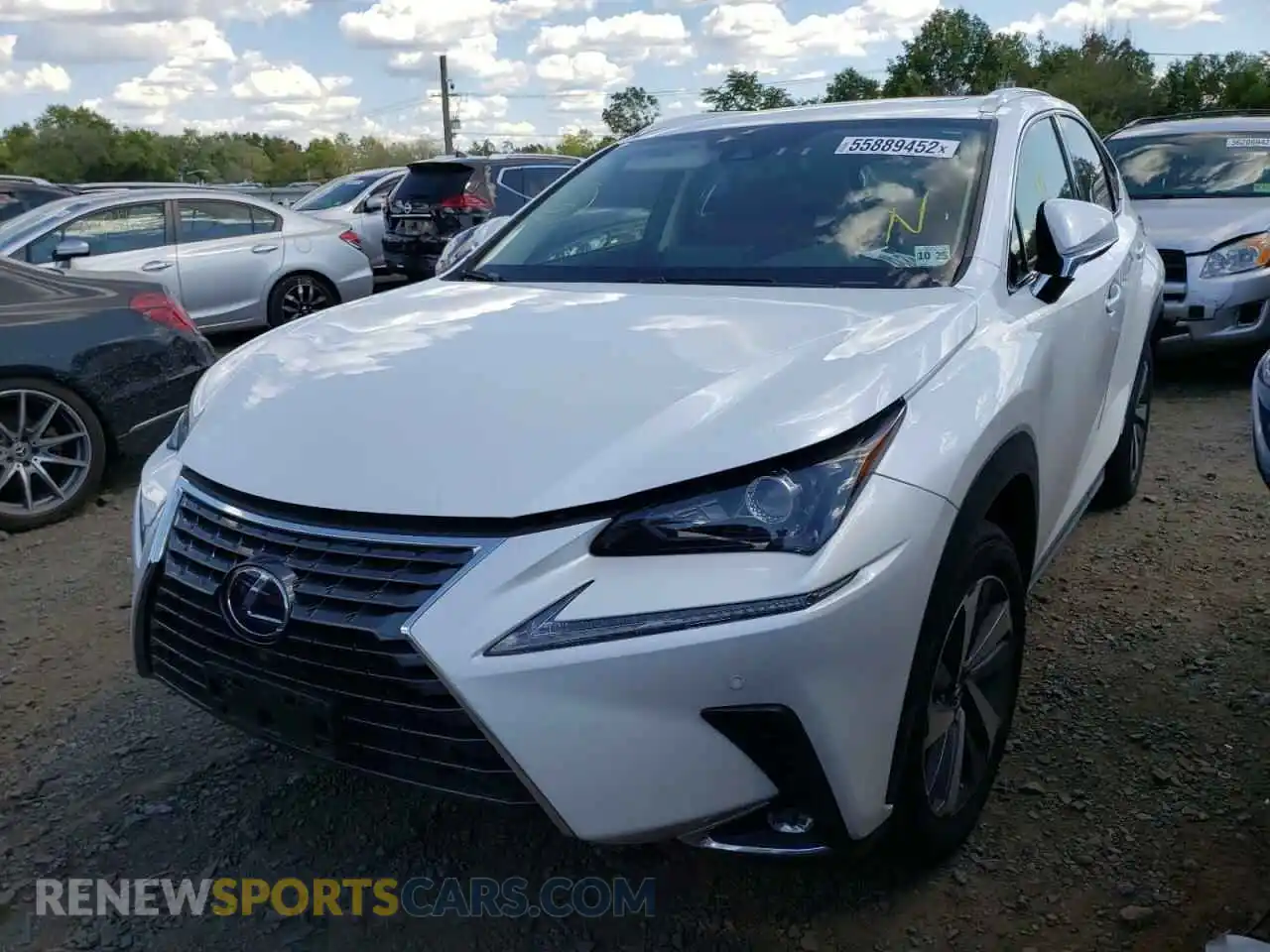 2 Photograph of a damaged car JTJGJRDZ2M5011323 LEXUS NX 2021