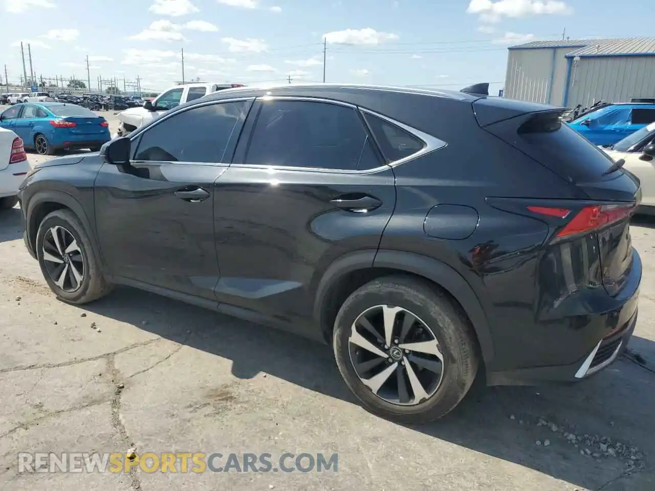 2 Photograph of a damaged car JTJGJRDZ3M2159756 LEXUS NX 2021
