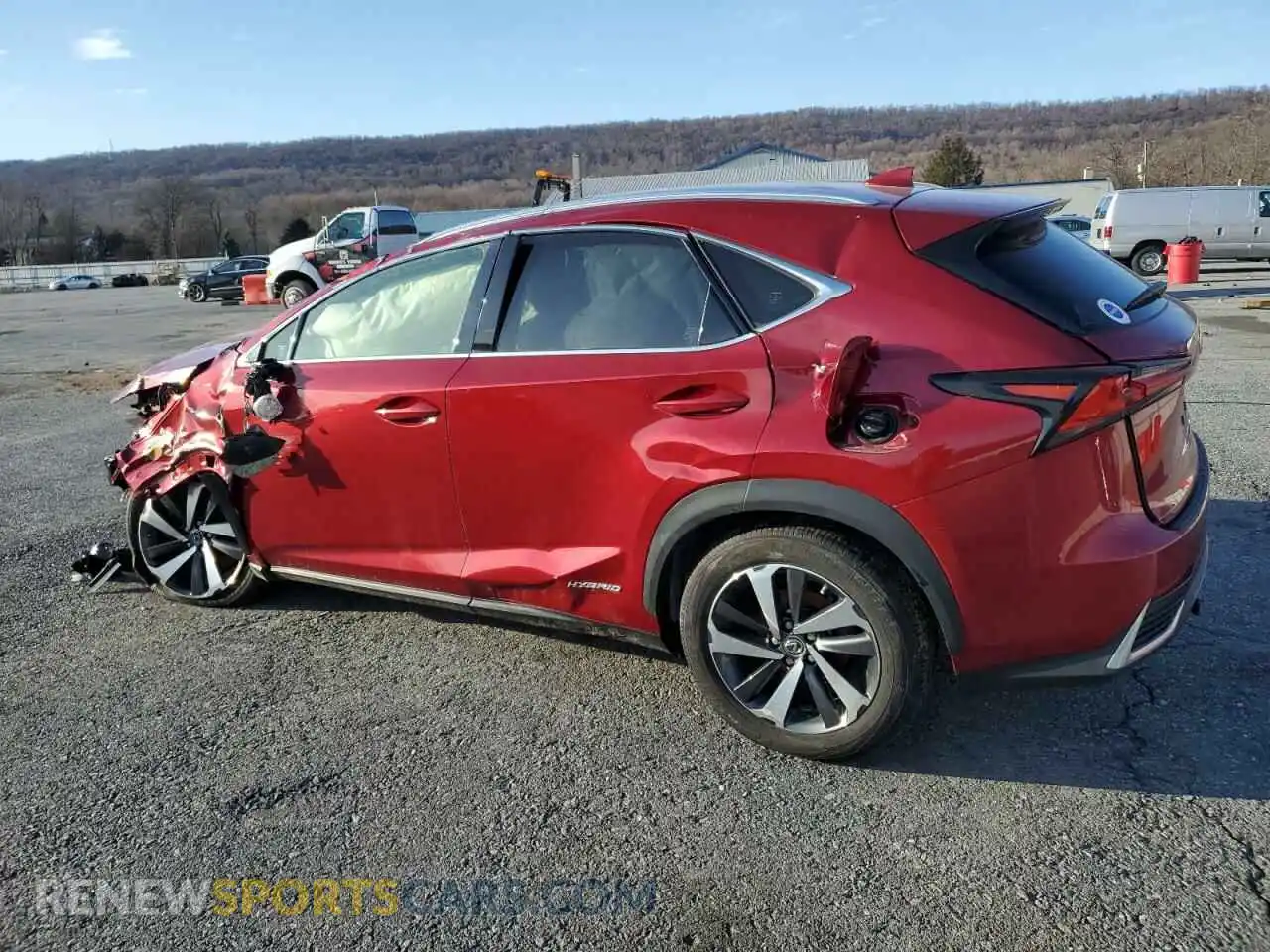 2 Photograph of a damaged car JTJGJRDZ3M5010570 LEXUS NX 2021