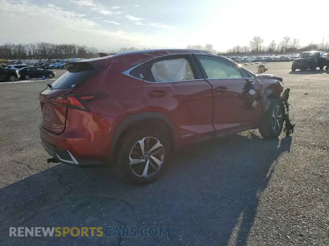 3 Photograph of a damaged car JTJGJRDZ3M5010570 LEXUS NX 2021