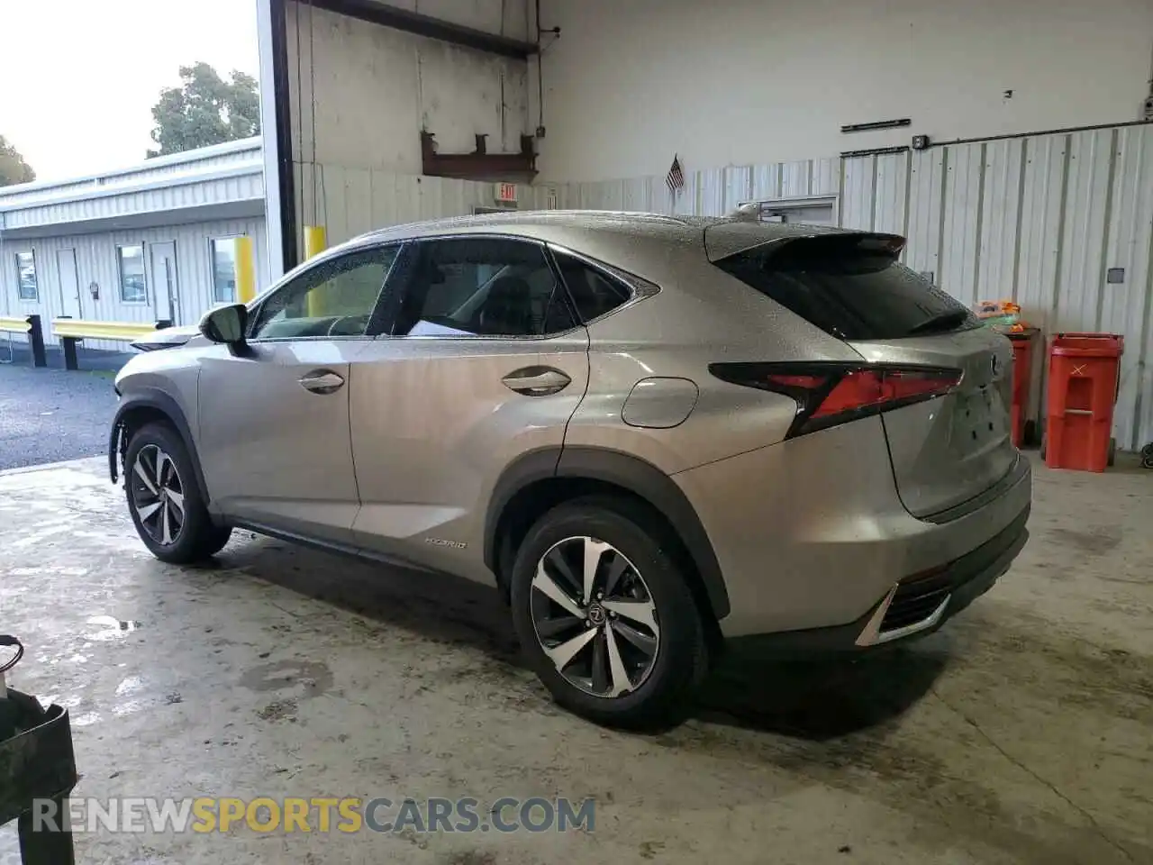 2 Photograph of a damaged car JTJGJRDZ4M5015325 LEXUS NX 2021