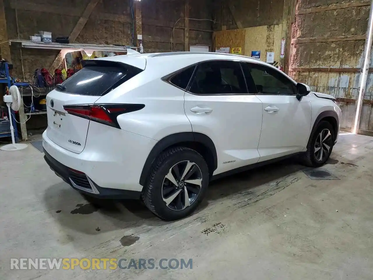 3 fotografías del automóvil dañado JTJGJRDZ5M2170709 LEXUS NX 2021