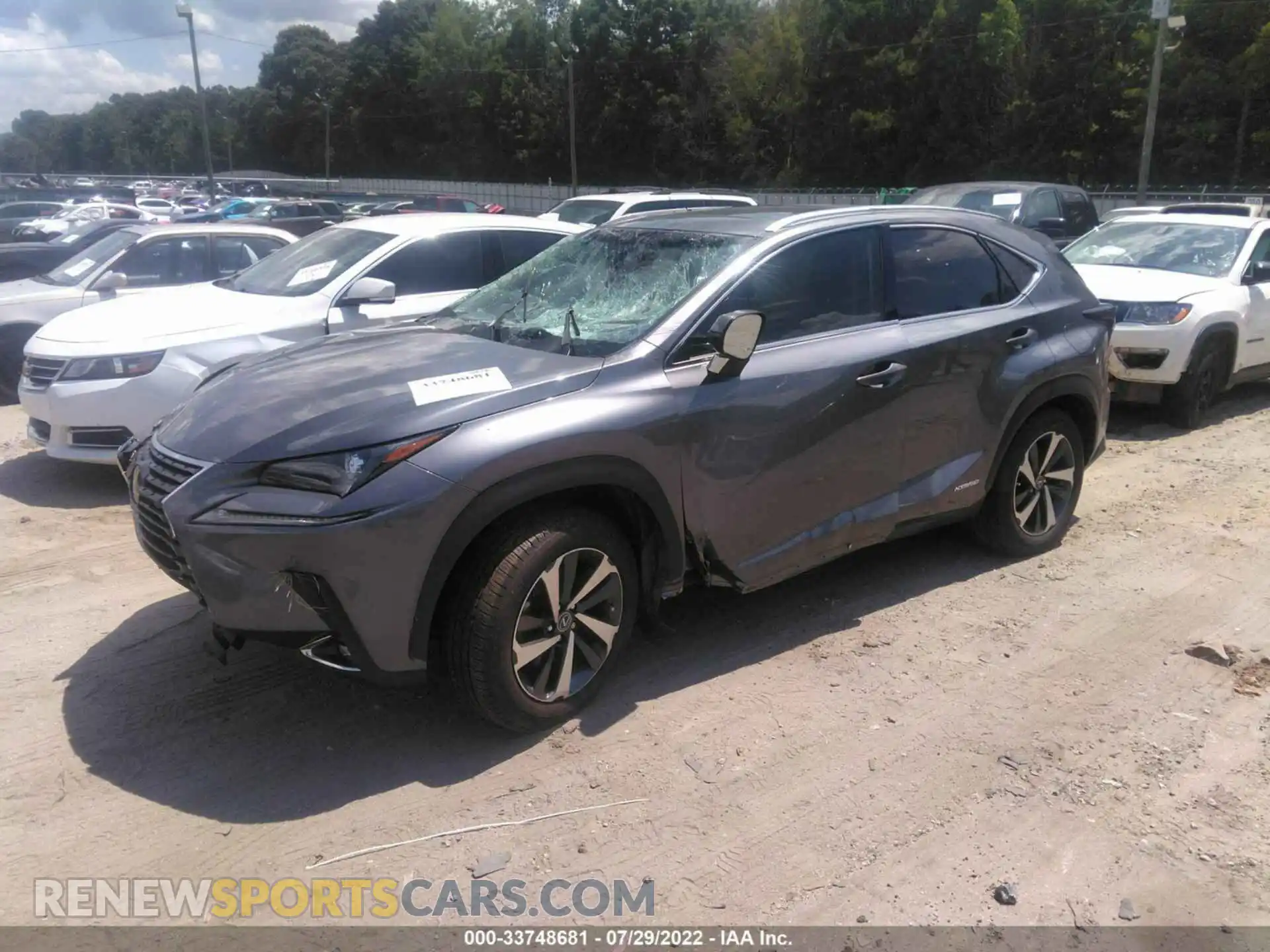 2 Photograph of a damaged car JTJGJRDZ7M2148002 LEXUS NX 2021