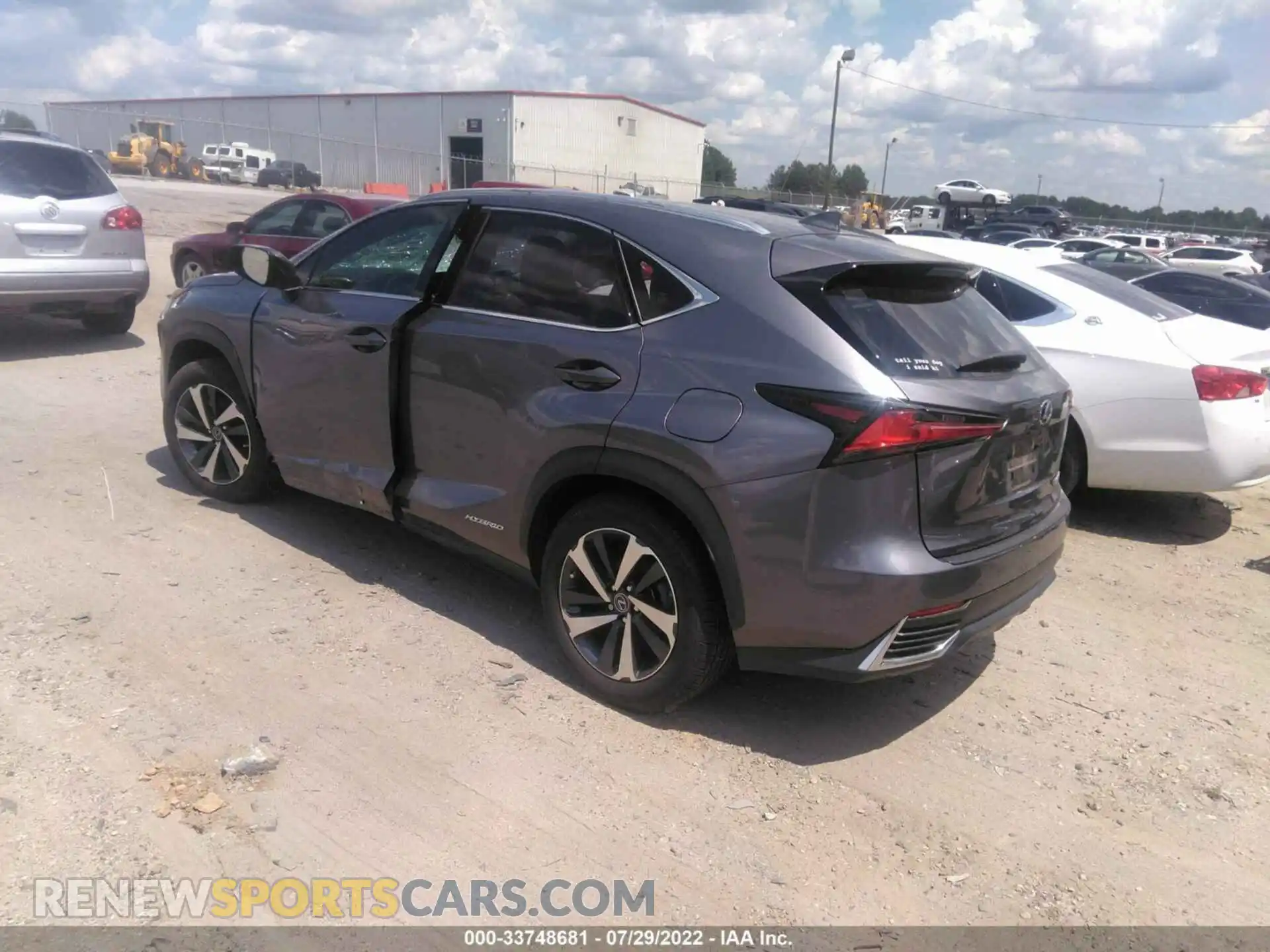 3 Photograph of a damaged car JTJGJRDZ7M2148002 LEXUS NX 2021