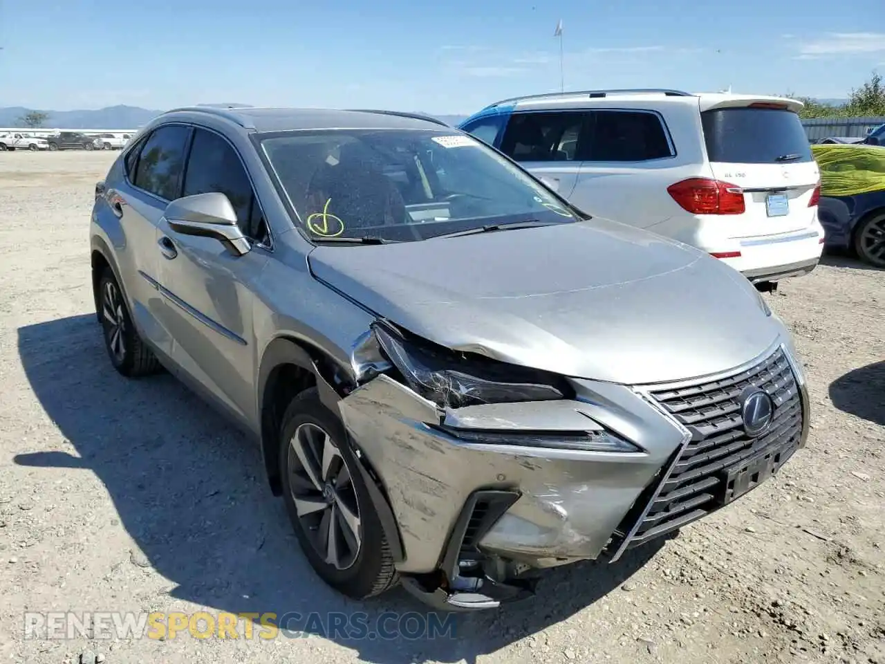 1 Photograph of a damaged car JTJGJRDZ8M2150146 LEXUS NX 2021